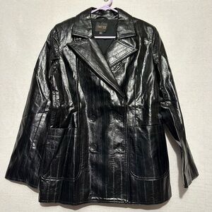 NWT Truth by Republic Faux Leather Jacket - size M
